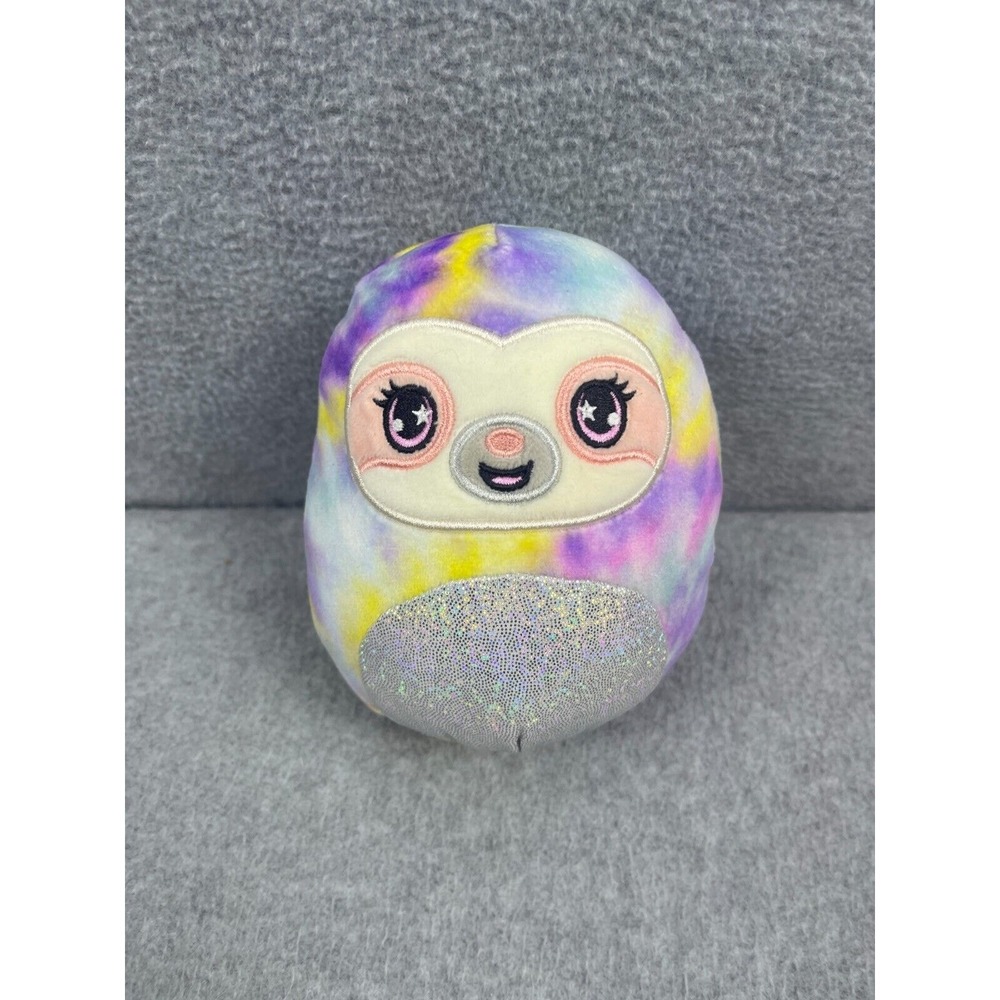 Squishmallows Mystery Blind‎ Bag SCENTED Tye-Dye Shelby the Sloth 5"